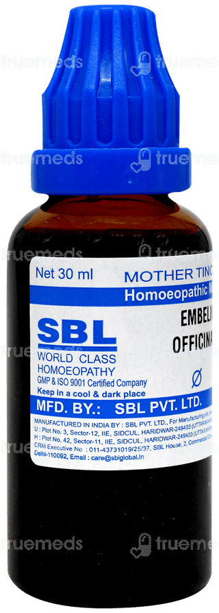 Sbl Embelica Officinalis Q Mother Tincture 30Ml